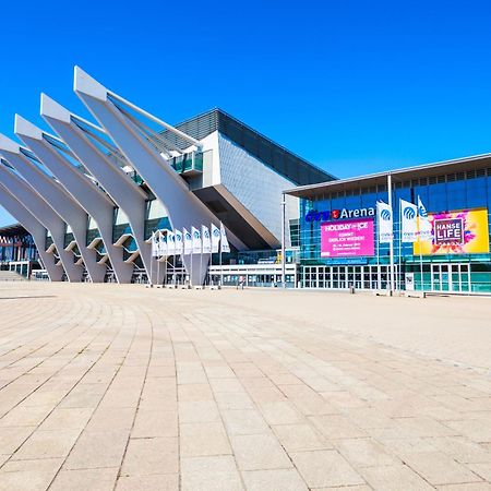 "Purple Chill" Super Zentrale Ferienwohnung Hbf-Messe-Buergerweide-Citygate-Ovb Arena Бремен Экстерьер фото